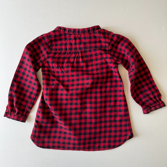 Baby Gap Checkered shirt dress - Picture 2 of 3